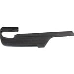 Rear Bumper Step Pad for Chevrolet Silverado 1500 (2007-2013), Left (Driver) Outer, Black, Excludes 2007 Classic, Replacement