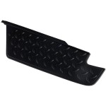 Rear Bumper Step Pad for GMC Colorado/Canyon 2004-2012, Right (Passenger), Outer, Excluding Extreme Model, Black, Replacement