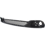 Front Bumper Grille for Dodge Grand Caravan, Textured Gray, 2011-2020 Model, Replacement (CAPA Certified)