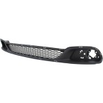 Front Bumper Grille for Dodge Grand Caravan, Textured Gray, 2011-2020 Model, Replacement
