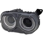 Headlight Assembly for 2015-2023 Dodge Challenger Right (Passenger), Halogen, Without Air Ducts, Replacement (CAPA Certified)