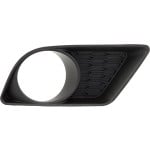 Front Fog Light Molding for Dodge Charger 2011-2014, Right (Passenger) Side, Textured Black, Standard Type, Replacement