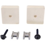 Front Bumper Molding Bracket for Ford Explorer 2006-2010, Right (Passenger)=Left (Driver), Replacement