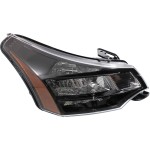 Headlight Assembly for FOCUS 2009-2011 Right (Passenger) Halogen, Suitable for Coupe 2009-2010 and Sedan SES Model 2010-2011, Replacement