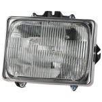 Headlight Assembly for Ford Econoline Van 1992-2007, Right (Passenger), Halogen, Sealed Beam Type, Replacement
