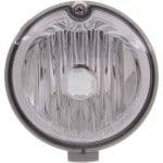 Front Fog Light Lens and Housing for Ford Windstar (2001-2003) / Freestar (2004-2007), Right (Passenger) = Left (Driver), Replacement