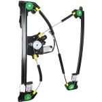 Power Front Window Regulator with Motor for 2004-2008 Ford F-150 and 2006-2008 Lincoln Mark LT, Left (Driver), Crew Cab Replacement