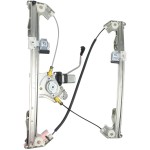 Power Rear Window Regulator with Motor for 2004-2008 Ford F-150 and 2006-2008 Lincoln Mark LT, Left (Driver), SuperCrew Cab, New Body Style, Replacement