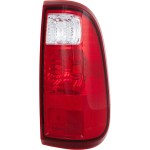 Tail Light for Ford F-Series Super Duty 2008-2016, Right (Passenger), Lens and Housing, Replacement