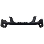 Front Bumper Cover for GMC Acadia 2007-2012, Upper Section, Primed (Ready to Paint), Replacement