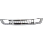 Front Bumper Grille for 2007-2013 GMC Sierra 1500, Lower, Chrome, Specifically for Denali Model, Replacement