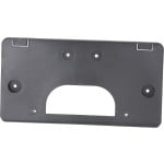 Front License Plate Bracket for GMC Sierra 2003-2007, Textured Black, Fits 2007 Classic, Replacement