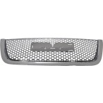 Grille for GMC Acadia 2011-2012, Chrome Shell and Insert, Denali Model, Replacement