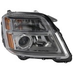 Headlight Assembly for GMC Terrain 2010-2015 Right (Passenger) Side, Halogen, Excludes Denali Model, Replacement