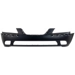Front Bumper Cover for Hyundai Sonata 2009-2010, Primed (Ready to Paint), Replacement (CAPA Certified)