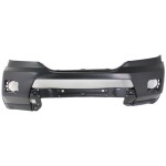 Front Bumper Cover for Honda Pilot 2009-2011 EX/EXL/LX Models, Primed (Ready to Paint), without Sensor Hole, Replacement (CAPA Certified)