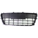 Front Bumper Grille for Hyundai Elantra 2009-2012, Painted Black, Touring Model, Replacement