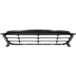 Front Bumper Grille for Hyundai Accent 2012-2014, Primed (Ready to Paint), Compatible with Hatchback/Sedan, Up to October 15, 2013, Replacement