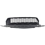 Front Bumper Grille for Honda Accord 2013-2015, Textured Gray, Without Adaptive Cruise Control, Fit EX/EX-L/LX/Sport Sedan Models, Replacement