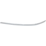 Front Bumper Molding for Hyundai Sonata 2009-2010, Left (Driver) Side, Chrome Insert, Replacement