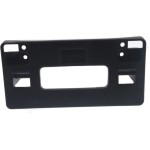 Front License Plate Bracket for 2008-2012 Honda Accord, Base Model, Textured Black, Sedan, Replacement