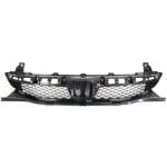 Grille for Honda Civic Sedan 2009-2011, Paintable Shell and Insert, Replacement