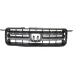 Grille for Honda Pilot 2006-2008, Painted Dark Gray Shell and Insert, Replacement