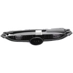Upper Grille for Hyundai TUCSON 2010-2015, Painted Black Shell and Insert, Excludes Fuel Cell Model, Replacement