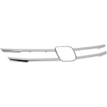 Center Grille Molding for 2011-2013 Honda Odyssey, All Chrome, Replacement