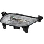 Front Fog Light Assembly for Hyundai Sonata 2011-2013, Right (Passenger), Excludes Hybrid Models, Replacement