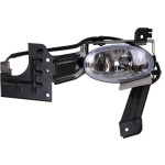 Front Fog Light Assembly for Honda Accord Coupe 2011-2012, Factory Installed, Left (Driver), Replacement