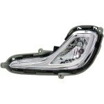 Front Fog Light Assembly for Hyundai Accent 2012-2017, Left (Driver), Suitable for Hatchback/Sedan, Replacement