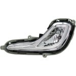 Front Fog Light Assembly for Hyundai Accent 2012-2017, Left (Driver), Suitable for Hatchback/Sedan, Replacement