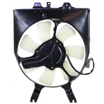 A/C Fan Shroud Assembly for Honda Odyssey 2005-2010, Right (Passenger) Side, Replacement