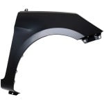 Front Fender for Hyundai Accent 2012-2017, Right (Passenger), Primed (Ready to Paint), Suitable for Hatchback/Sedan, From April 1, 2011, Without Side Light Hole, Replacement (CAPA Certified)