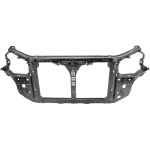 Radiator Support Assembly for Hyundai Sonata 2009-2010, Black, Plastic, Replacement