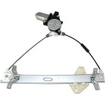 Front Window Regulator with Motor for Honda Accord 2003-2007, Power, Left (Driver), 2-Door, Coupe, Replacement