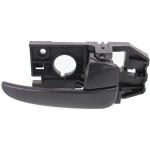 Black Rear Interior Door Handle for Hyundai Elantra 2001-2006 Right (Passenger), Replacement