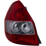 Tail Light Lens and Housing for 2007-2008 Vehicles, Left (Driver) Side, Replacement