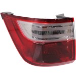Tail Light Assembly for Honda Odyssey 2011-2013, Outer Left (Driver), Replacement
