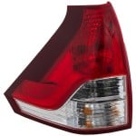 Tail Light Assembly for Honda CR-V 2012-2014, Lower, Halogen, Left (Driver), Replacement