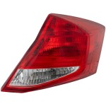 Tail Light Assembly for Honda Accord Coupe, Right (Passenger) Side, Fits 2011-2012 Models, Replacement