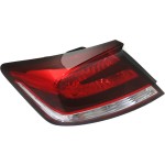 Tail Light Assembly for Honda Civic Coupe, Left (Driver) Side, Fits 2014-2015 Models, Replacement