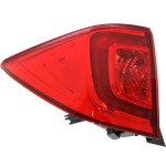 Tail Light Assembly for Honda Pilot 2016-2018/Passport 2022-2023, Left (Driver), Outer, (Passport, Elite/EX-L/Sport/Touring Models), Replacement