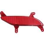 Rear Bumper Reflector Light for Hyundai Santa Fe Sport 2013-2016, Right (Passenger) Side, Replacement