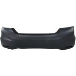Upper Rear Bumper Cover for Honda Civic 2013-2015 Sedan, 1.8L/1.5L Engine, Primed (Ready to Paint), Replacement