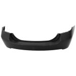 Primed (Ready to Paint) Rear Bumper Cover for FIT 2007-2008 Base, DX, LX Models, Replacement