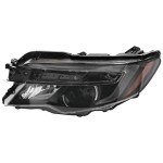 Headlight Assembly for Honda PILOT 2016-2022 & RIDGELINE 2017-2020, LED/ Halogen High Beam - Pilot with Auto Dimming, Left (Driver), Replacement (CAPA Certified)