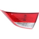 Tail Light Assembly for Hyundai Elantra/Elantra Coupe, Right (Passenger), Inner, Halogen, for 2011-2013 Sedan, Korea Built Vehicle, Replacement