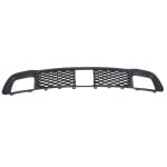 Front Bumper Grille for Jeep Grand Cherokee 2014-2016, Lower, Textured Gray, with Adaptive Cruise Control, for Laredo, Limited, Overland Models, Replacement